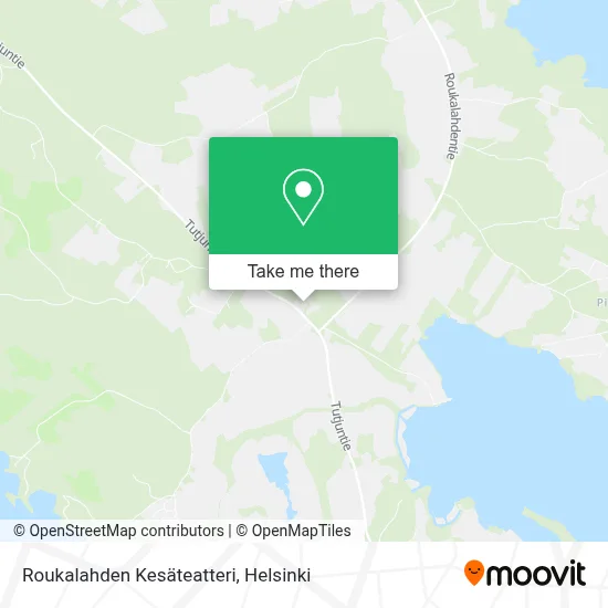 Roukalahti Summer Theater map
