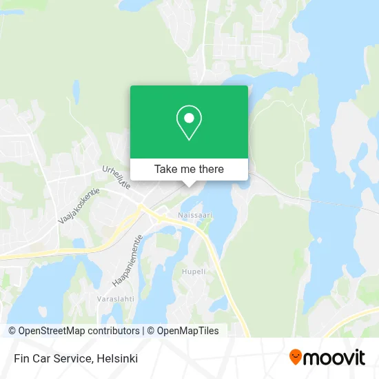Fin Car Service map