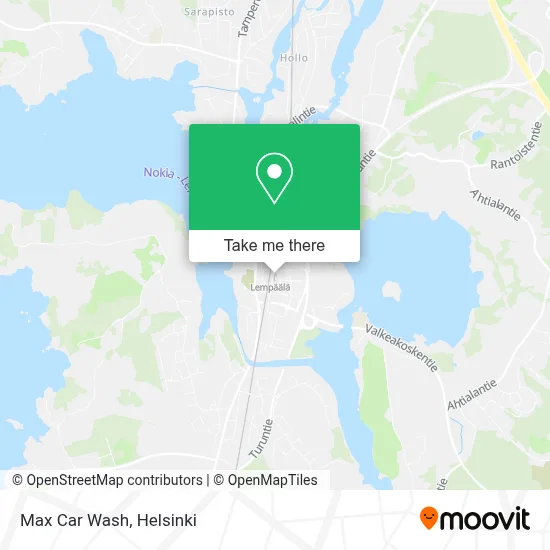 Max Car Wash map