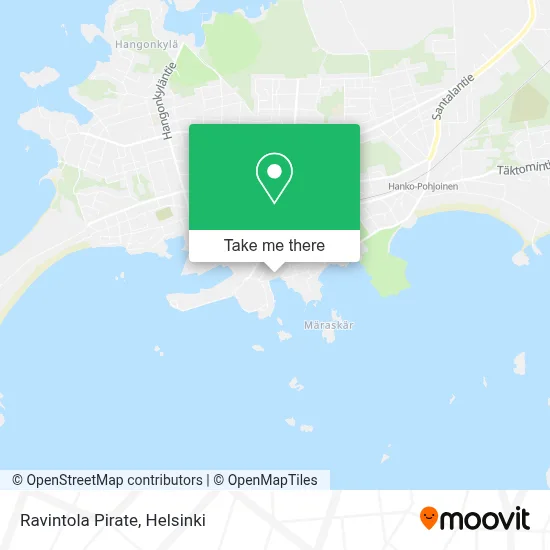 Pirate Restaurant map