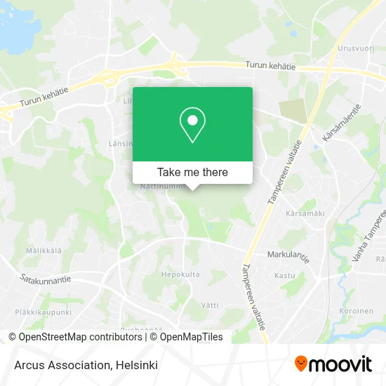 Arcus Association map