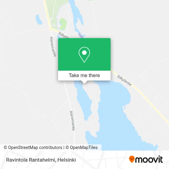 Rantahelmi Restaurant map