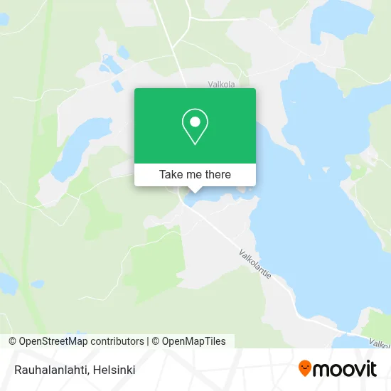 Rauhalanlahti map