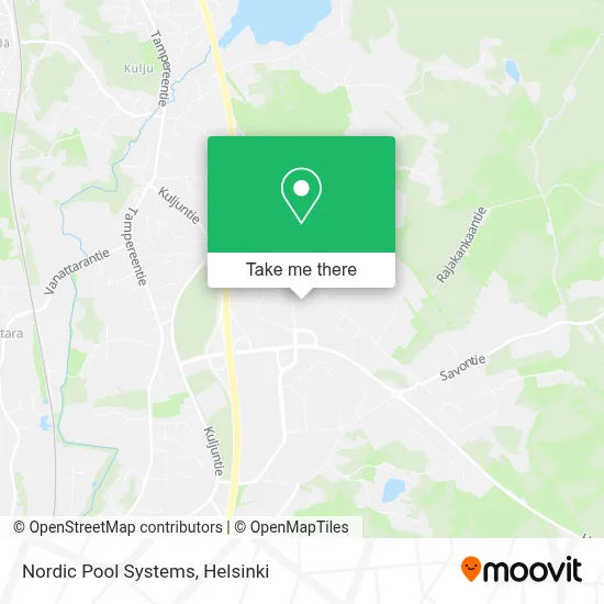 Nordic Pool Systems map