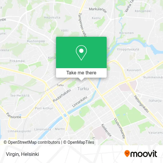 Virgin map