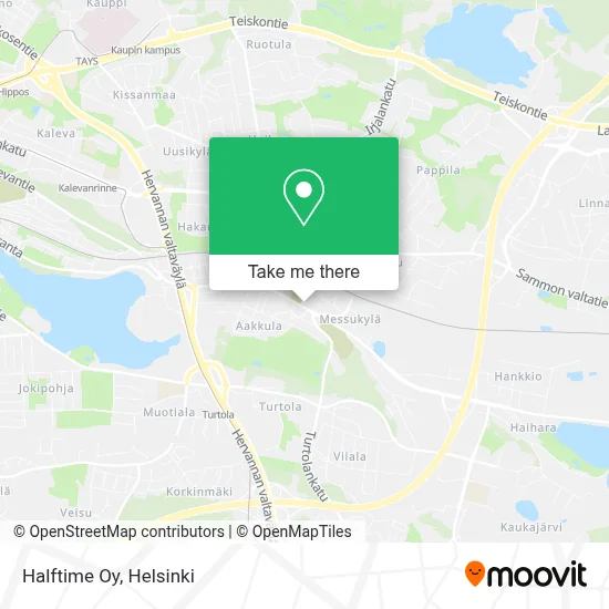 Halftime Ltd map
