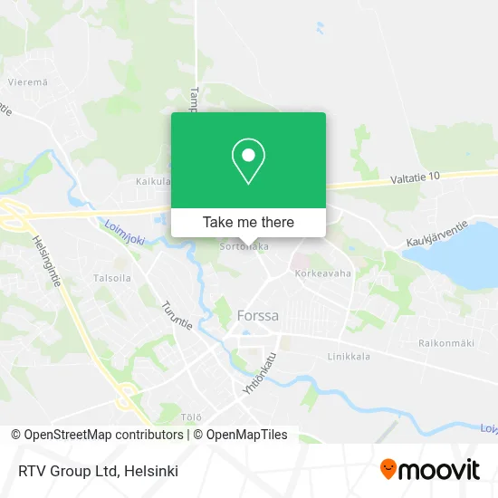 RTV Group Ltd map
