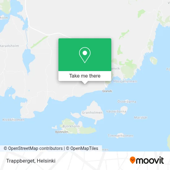Trappberget map