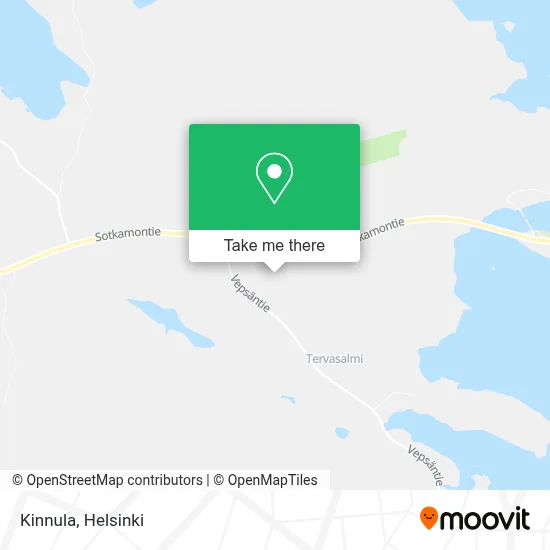 Kinnula map