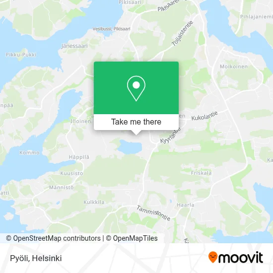 Pyöli map