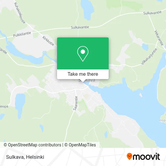 Sulkava map