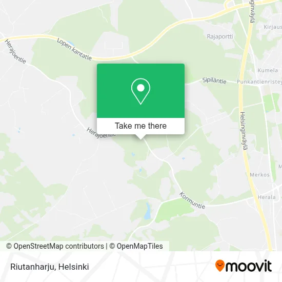 Riutanharju map