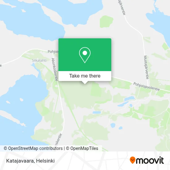 Katajavaara map