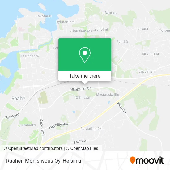 Raahe Multi-Cleaning Ltd map