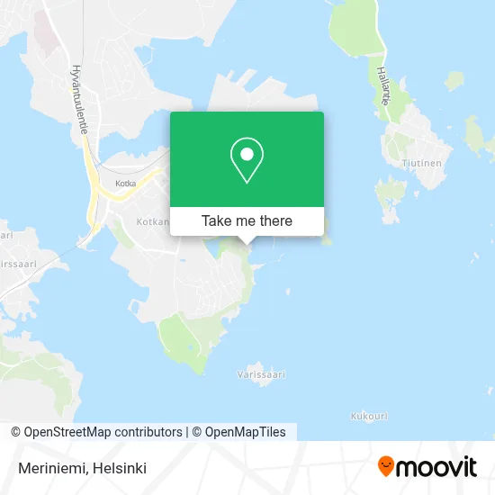 Meriniemi map