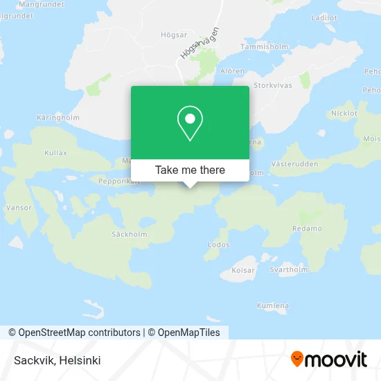 Sackvik map