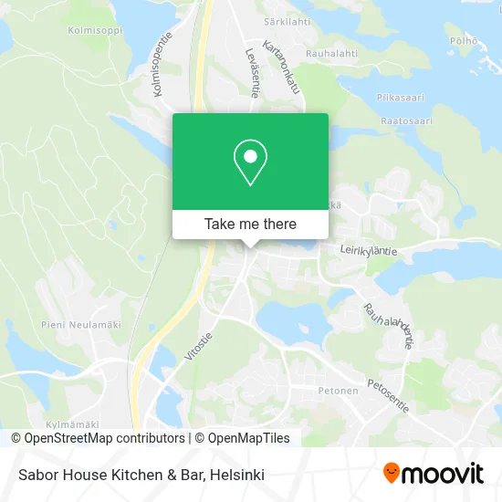 Sabor House Kitchen & Bar Restaurant map