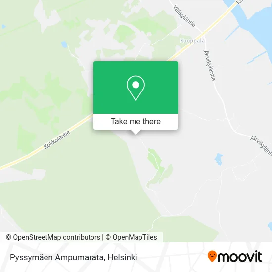 Pyssymäki Shooting Range map