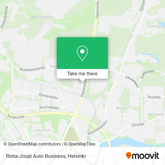 Rinta-Joupi Auto Dealership Ltd map
