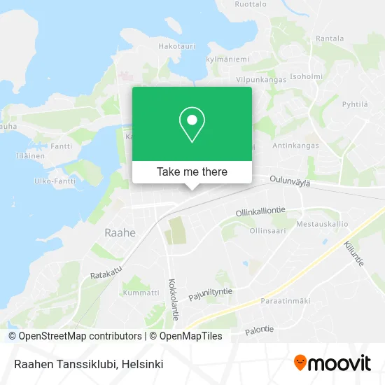 Raahe Dance Club map