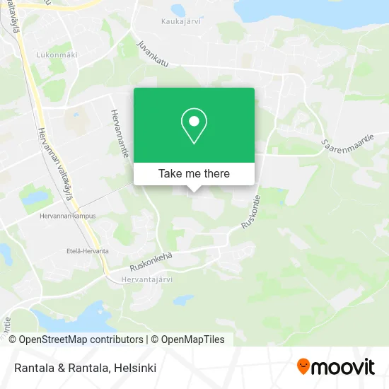 Rantala & Rantala map