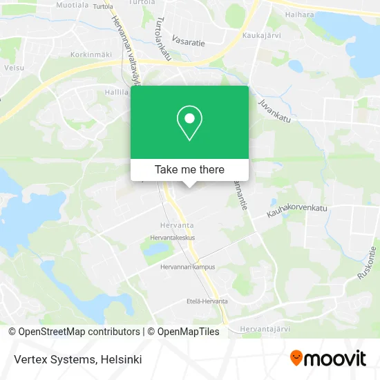 Vertex Systems map