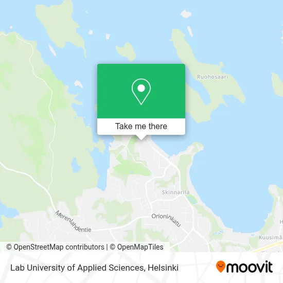 LAB University of Applied Sciences map