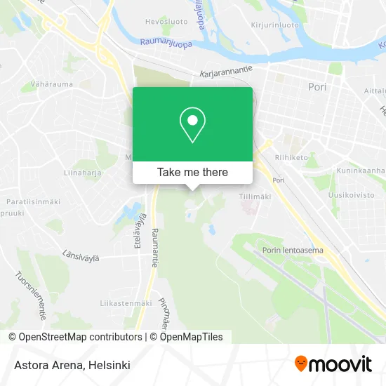 Astora Arena map
