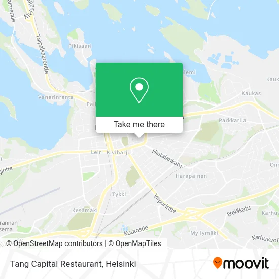 Tang Capital Restaurant map