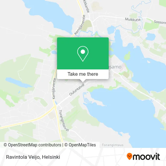 Veijo Restaurant map