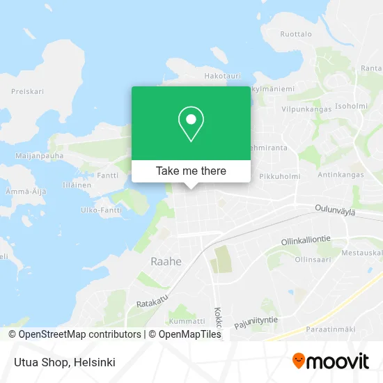 Utua Shop map