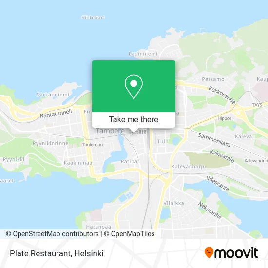 Restaurant Plate map