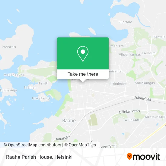 Raahe Parish House map