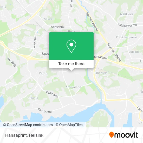 Hansaprint map