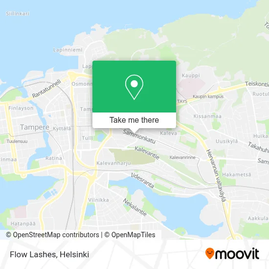 Flow Lashes map