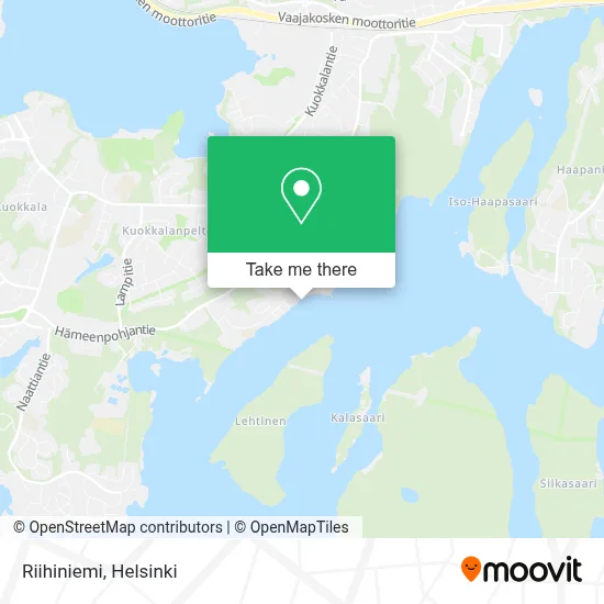 Riihiniemi map