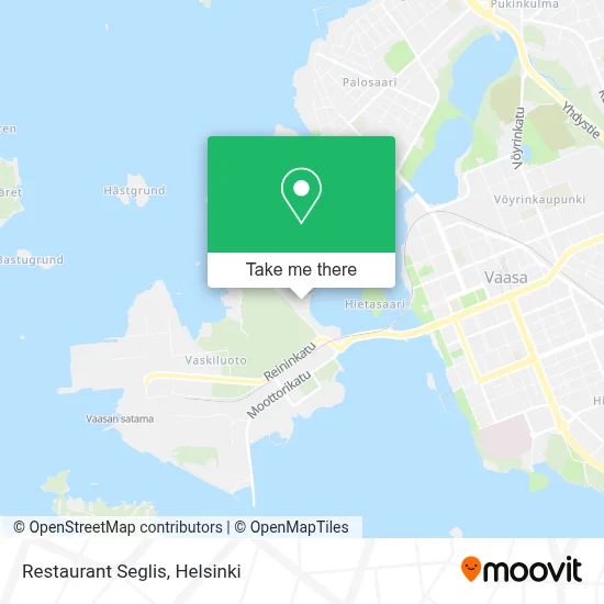 Seglis Restaurant map