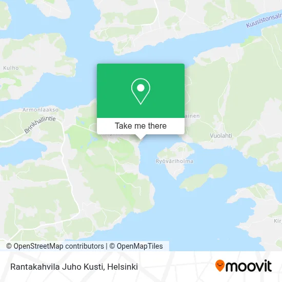 Rantakahvila Juho Kusti map