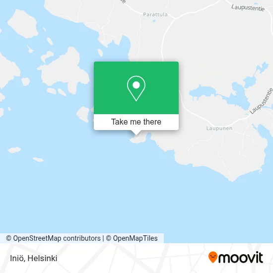 Iniö map