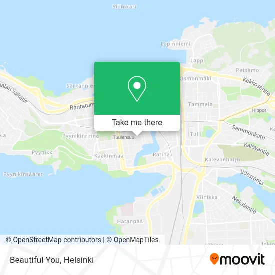 Beautiful You map