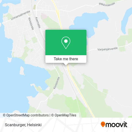 Scanburger map