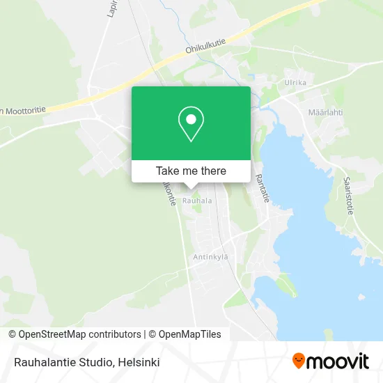 Rauhala Studio map