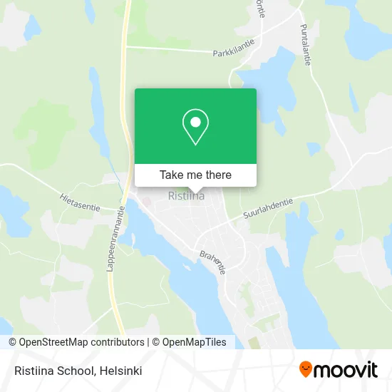 Ristiinan School map