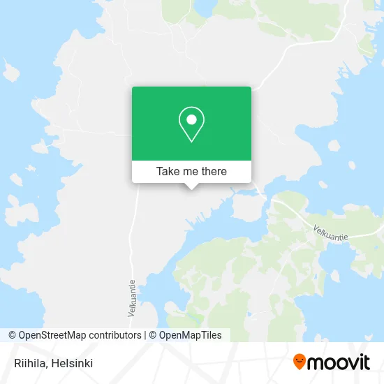 Riihilä map
