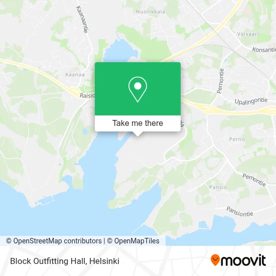 Block Outfitting Hall map