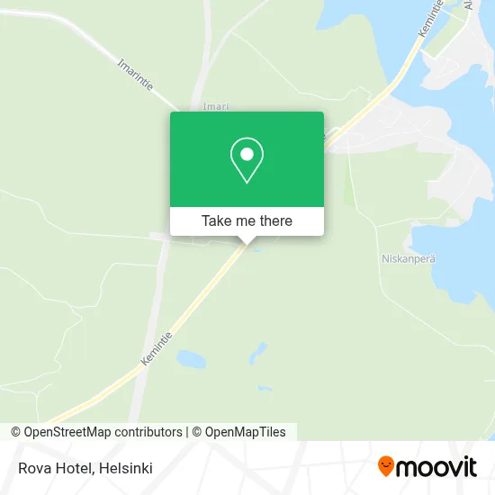 Rova Hotel map