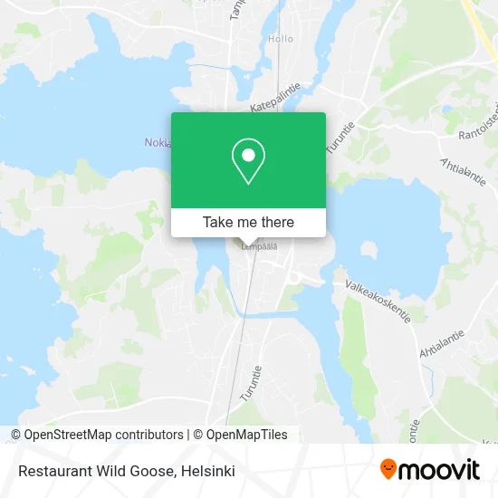 Restaurant Wild Goose map