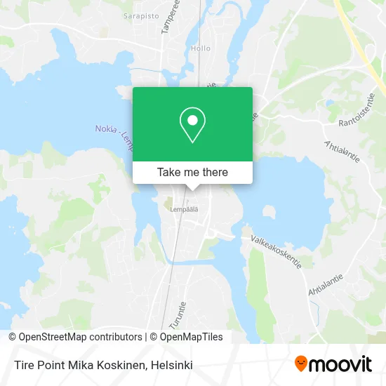 Rengaspiste Mika Koskinen map