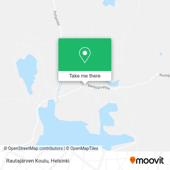 Rautajärvi School map