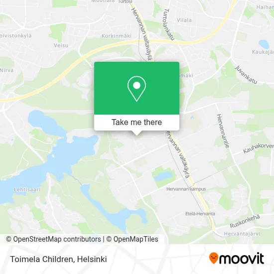 Toimela Children map